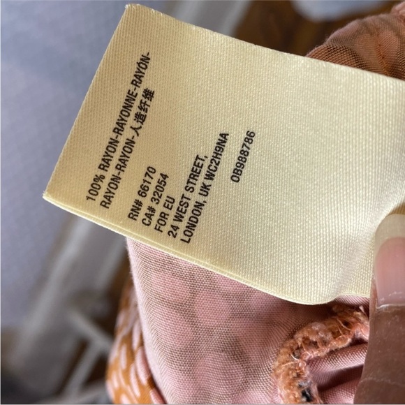 EUC Anthropologie Faux Wrap Buckle Midi Skirt - Picture 8 of 8